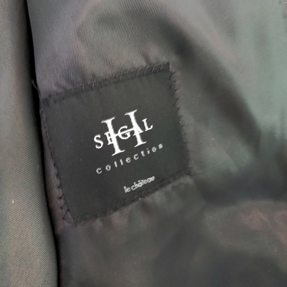 Le Chateau Segal Collection Suit Jacket Mens 38 Grey Made In Italy NWT 100% Wool - Picture 7 of 9